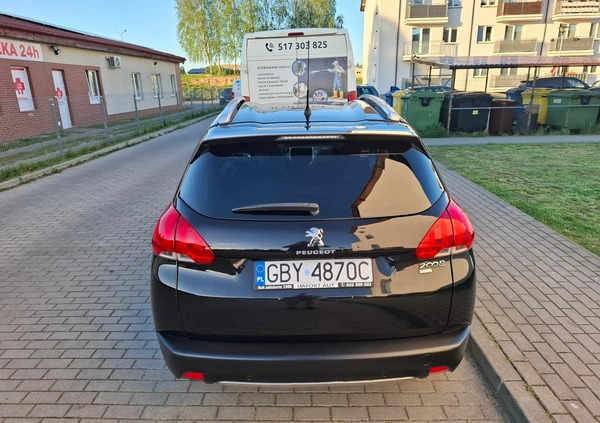 Peugeot 2008 cena 37500 przebieg: 167000, rok produkcji 2015 z Bytów małe 92